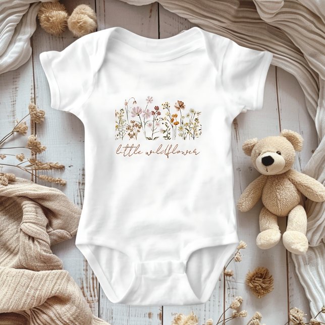 Body Para Bebê Floral Pequeno Bebê Florzinha (Criador carregado)