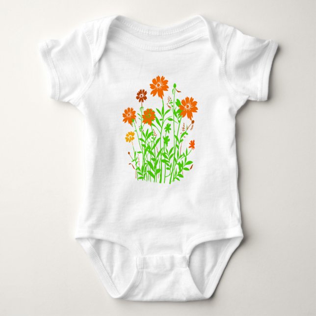 Body Para Bebê FloresSilvestres-79156 (Frente)