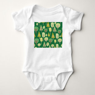 Body Para Bebê Floresta de Verão: Design inspirado na natureza