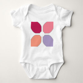 Body Para Bebê Flower Cross