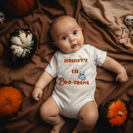 Body Para Bebê Fofa "Mamãe do Meu Pequeno Amor" Halloween 