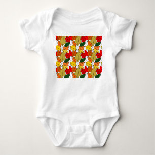 Body Para Bebê Folhas