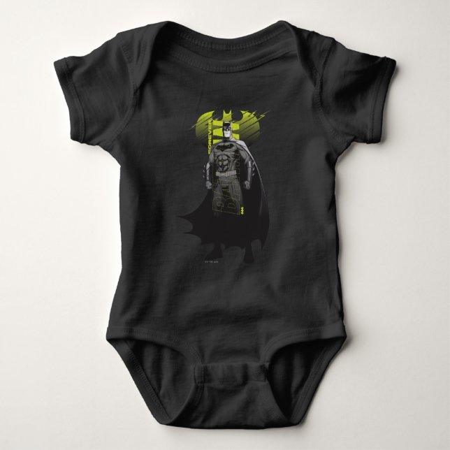 Body Para Bebê Forever Batman Ligar Caractere Arte (Frente)