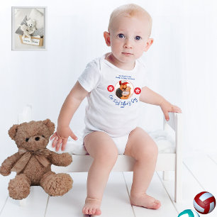 Body Para Bebê Foto engraçada, Novo papai recém-nascido Primeiro 