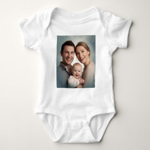 Body Para Bebê Foto personalizada (Adicionar sua própria foto e/o