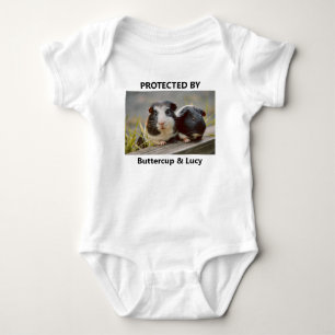 Body Para Bebê Foto Personalizada de Animal de Estimação Engraçad