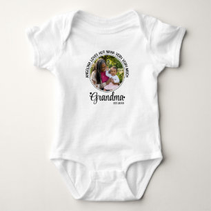 Body Para Bebê Foto Personalizável VÓ ESTABELECIDA