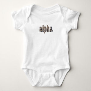Body Para Bebê Fotografia Wolf Willife Nature Alpha Typografia