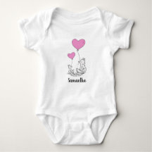 Fox Love Design Baby Shirt