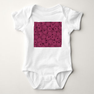 Body Para Bebê Framboesa Vintage: Doce Design.