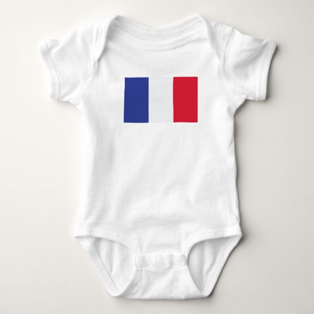 Body Para Bebê França (Frente)