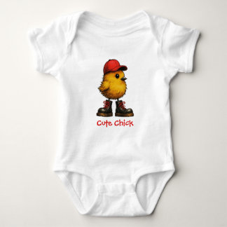 Body Para Bebê Frango Fofo