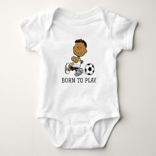 Body Para Bebê Franklin Jogando Futebol