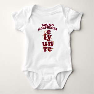 Body Para Bebê Free Morphemics Phonics Learning English