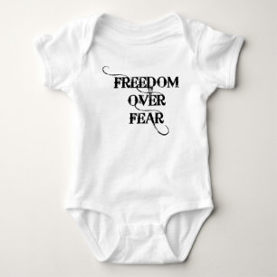 Body Para Bebê Freedom Over Fear