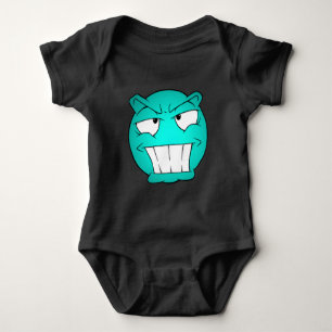 Body Para Bebê Frente Emote Bebê Roupa