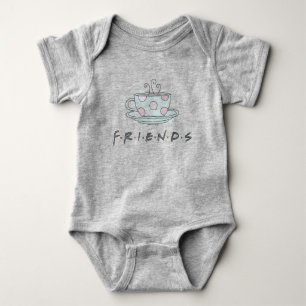 Body Para Bebê FRIENDS™ Caneca Aquarela