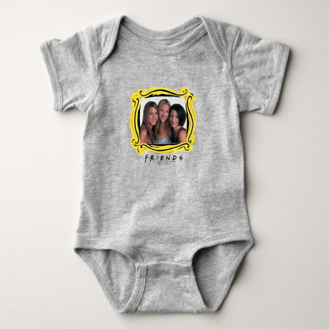 Body Para Bebê FRIENDS™ | Rachel, Phoebe e Monica (Frente)