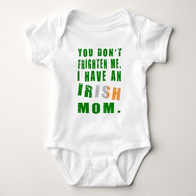 Body Para Bebê Friten Irish Mamãe (Frente)