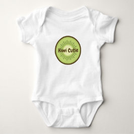 Body Para Bebê Fruta de Kiwi - "Kiwi Cutie"
