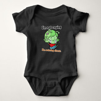 Body Para Bebê Funny Crying Alien Baby "Ordering Dinner"