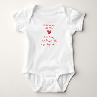 Body Para Bebê Funny Personalized Baby Gift, Hello Baby 