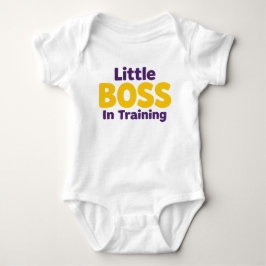 Body Para Bebê Funny Toddler Boss Cute Infant Phrase
