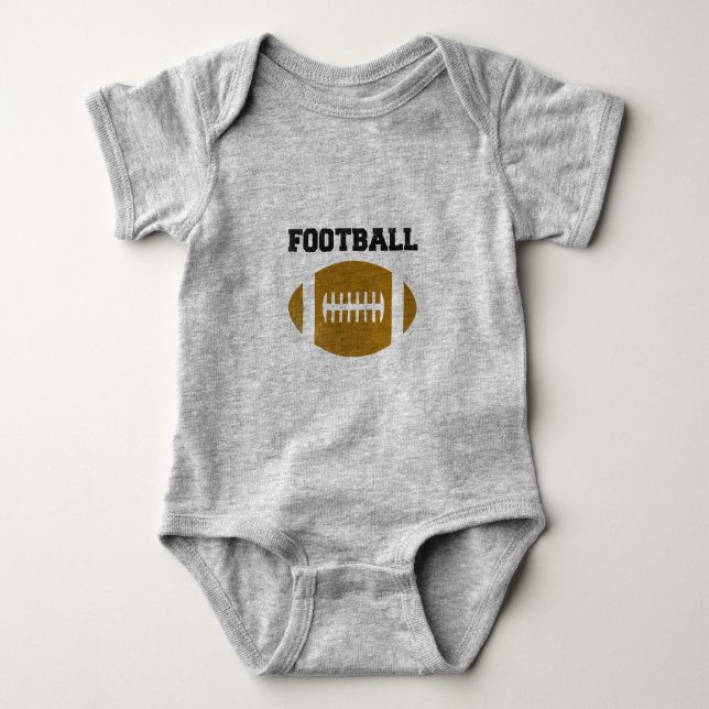 Body Para Bebê Futebol americano (Frente)