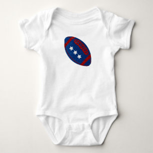 Body Para Bebê Futebol americano 4 de julho de 2010