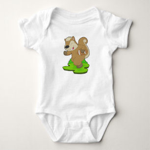 Body Para Bebê Futebol americano Squirrel