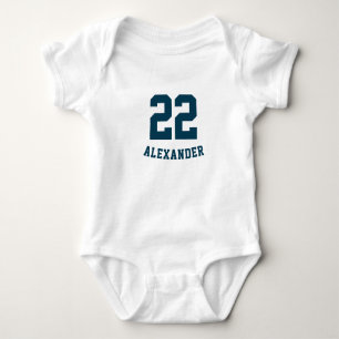 Body Para Bebê Futebol Uniforme de Bebês