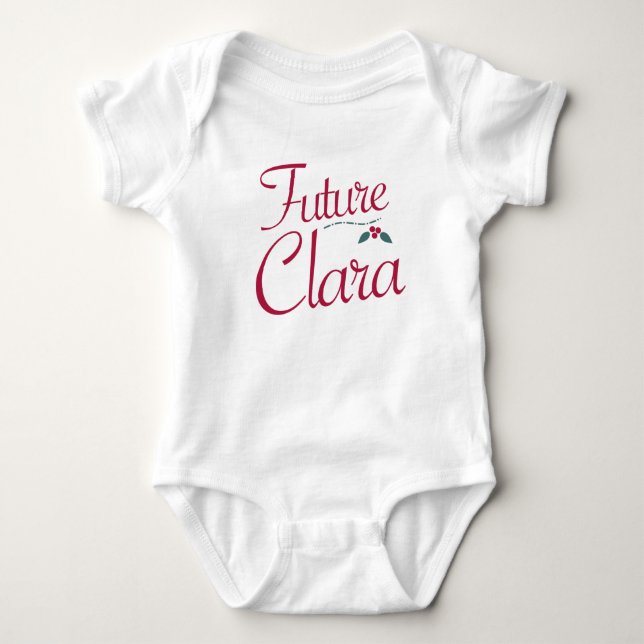 Body Para Bebê Futura Clara Descasqueador (Frente)