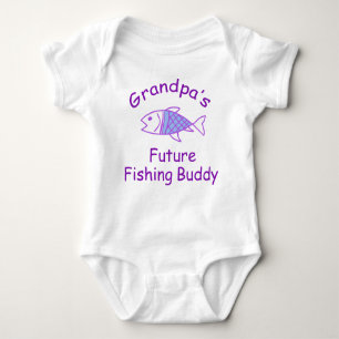 Body Para Bebê Futuro Buda Pesca