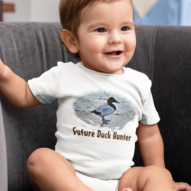 Body Para Bebê Futuro Caçador de Patos (Criador carregado)