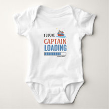 Futuro Capitão Carregando Engraçado Personalizado