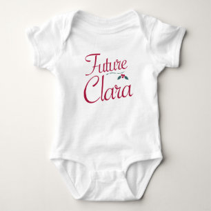 Body Para Bebê Futuro Clara Nutcracker
