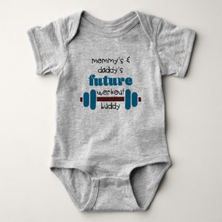 Body Para Bebê Futuro companheiro de exercício