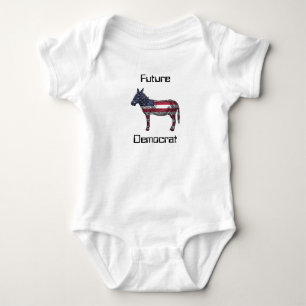 Body Para Bebê Futuro Democrata
