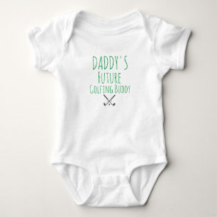 Body Para Bebê Futuro Golfe do Pai dia de os pais