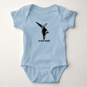 Body Para Bebê Futuro remo personalizado para bebês
