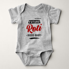 Body Para Bebê Futuro Roti Chefe Bebê
