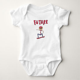 Body Para Bebê Futuro Snowboarder