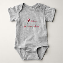 Futuro Vinicultor Bebê Amante de Vinho Divertido