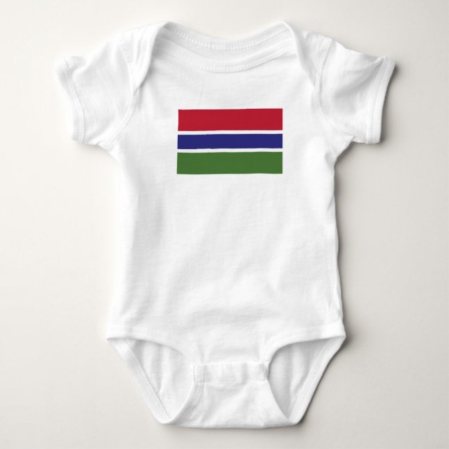 Body Para Bebê Gâmbia (Frente)