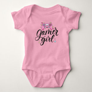 Body Para Bebê Gamer Girl