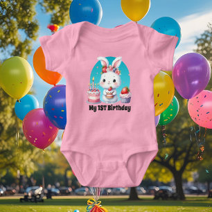 Body Para Bebê Garotas bonitas, bebezinho, primeiro aniversário