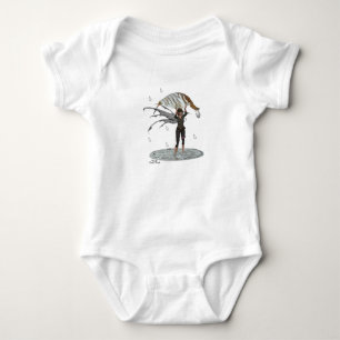 Body Para Bebê Garoto Chuva Fada Com Roupa De Pão
