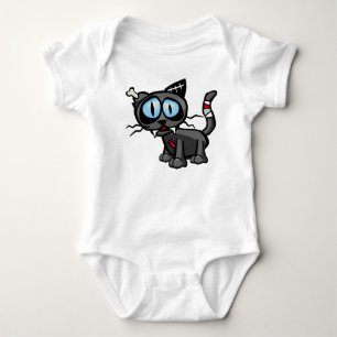 Body Para Bebê Gatinho do zombi