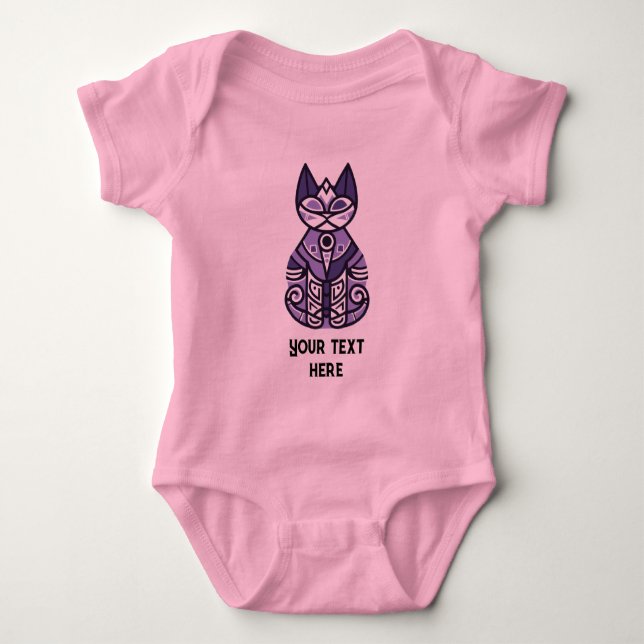 Body Para Bebê Gato (Frente)