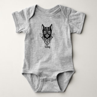 Body Para Bebê Gato de cabra